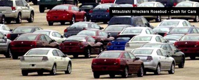 Mitsubishi wreckers Rosebud
